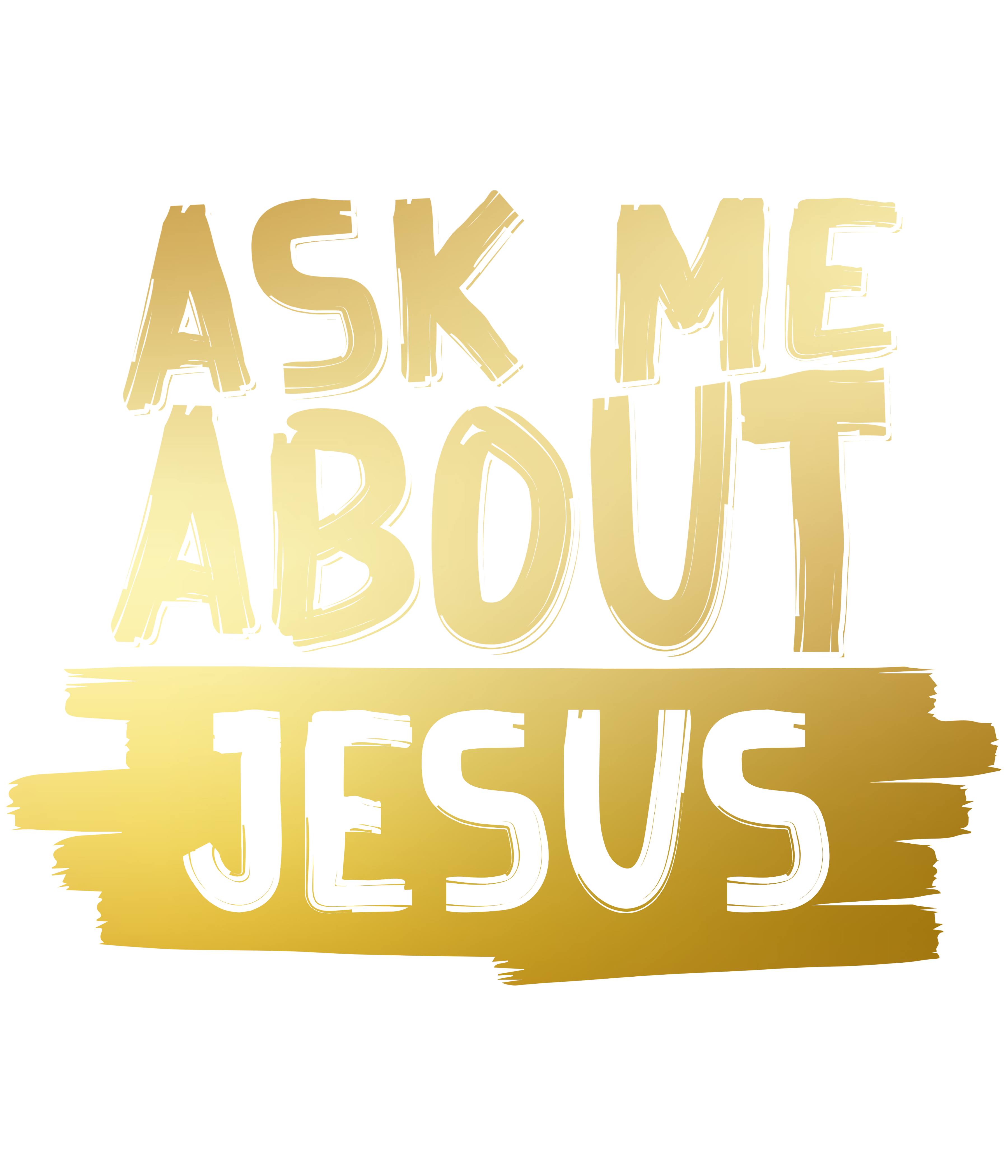 Ask me about Jesus T-Shirts
